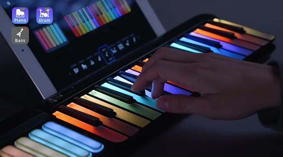Popumusic 59-Key Digital Smart Piano | Popupiano